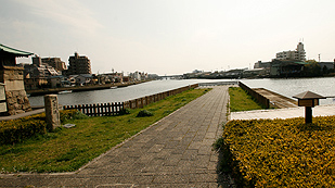 七里の渡し跡